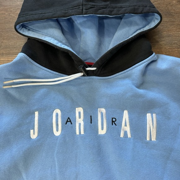Jordan Air Jordan Carolina Blue Pullover Hoodie Men's Sz XXL Basketball Nike - Picture 3 of 8